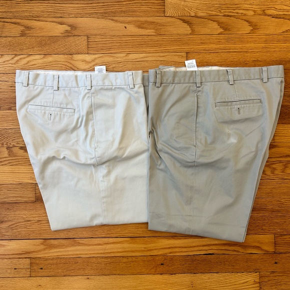 Brooks Brothers Advantage Chino, 2 Pairs, Size 38x27 - Picture 1 of 9